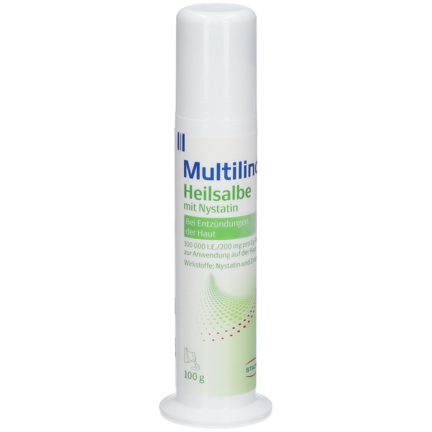 Multilind® Heilsalbe bei wunder und entzündeter Haut mit Zinkoxid und Nystatin