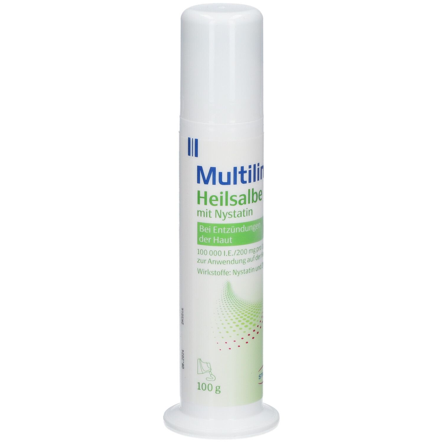 Multilind® Heilsalbe bei wunder und entzündeter Haut mit Zinkoxid und Nystatin