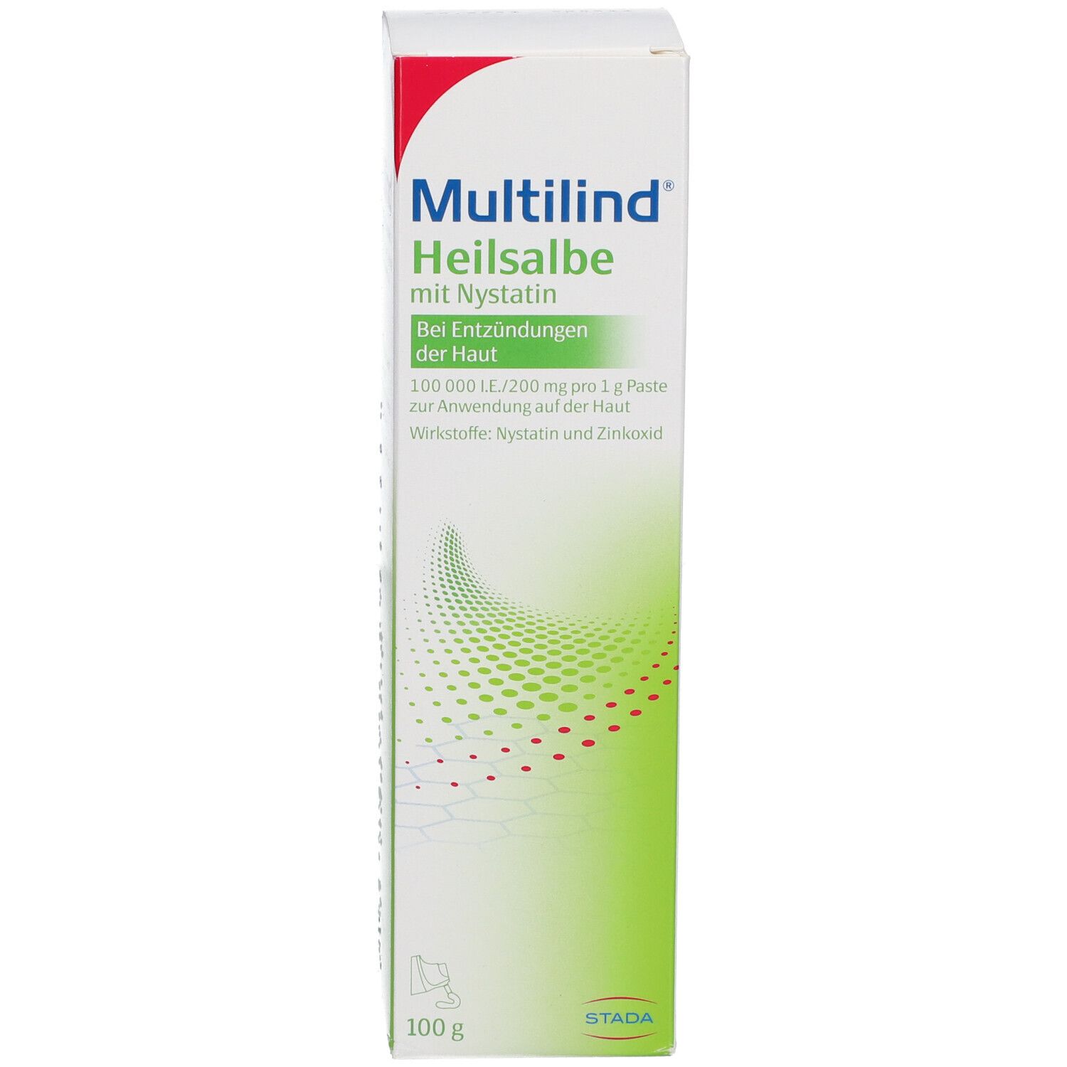 Multilind® Heilsalbe bei wunder und entzündeter Haut mit Zinkoxid und Nystatin