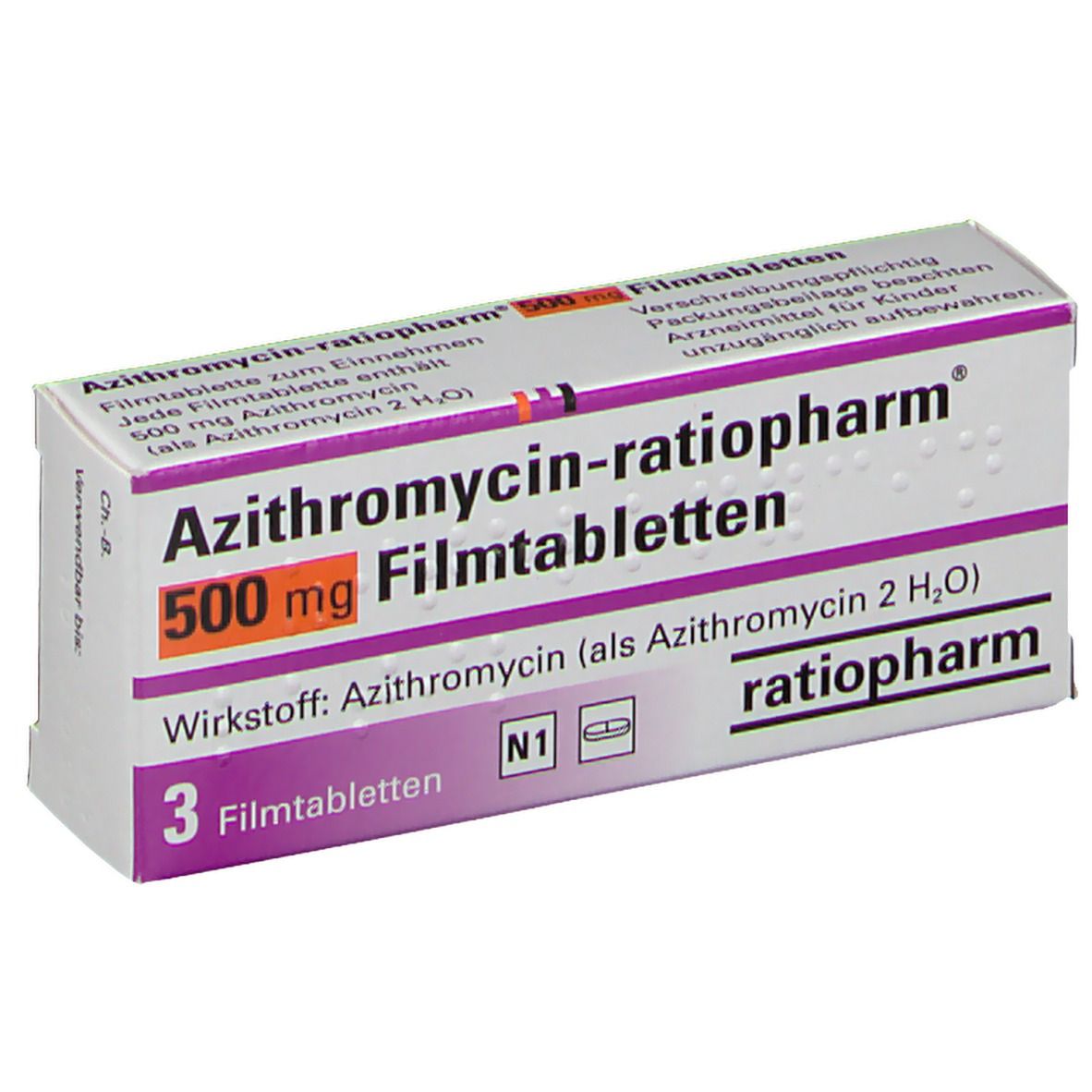 Azithromycin-ratiopharm® 500 mg