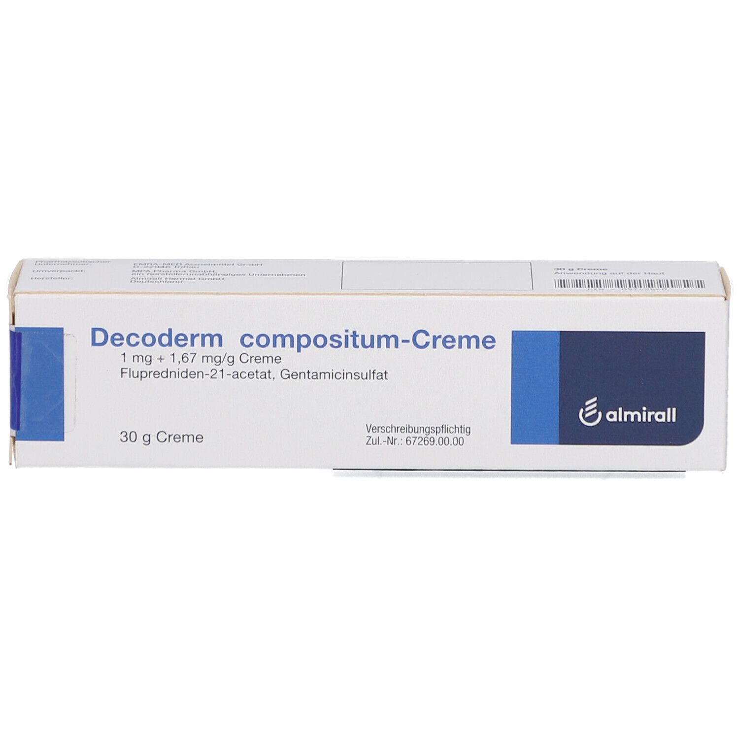 Decoderm compositum-Creme 30g Tube
