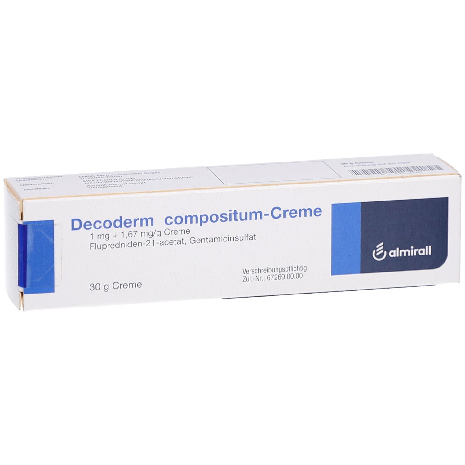 Decoderm compositum-Creme 30g Tube