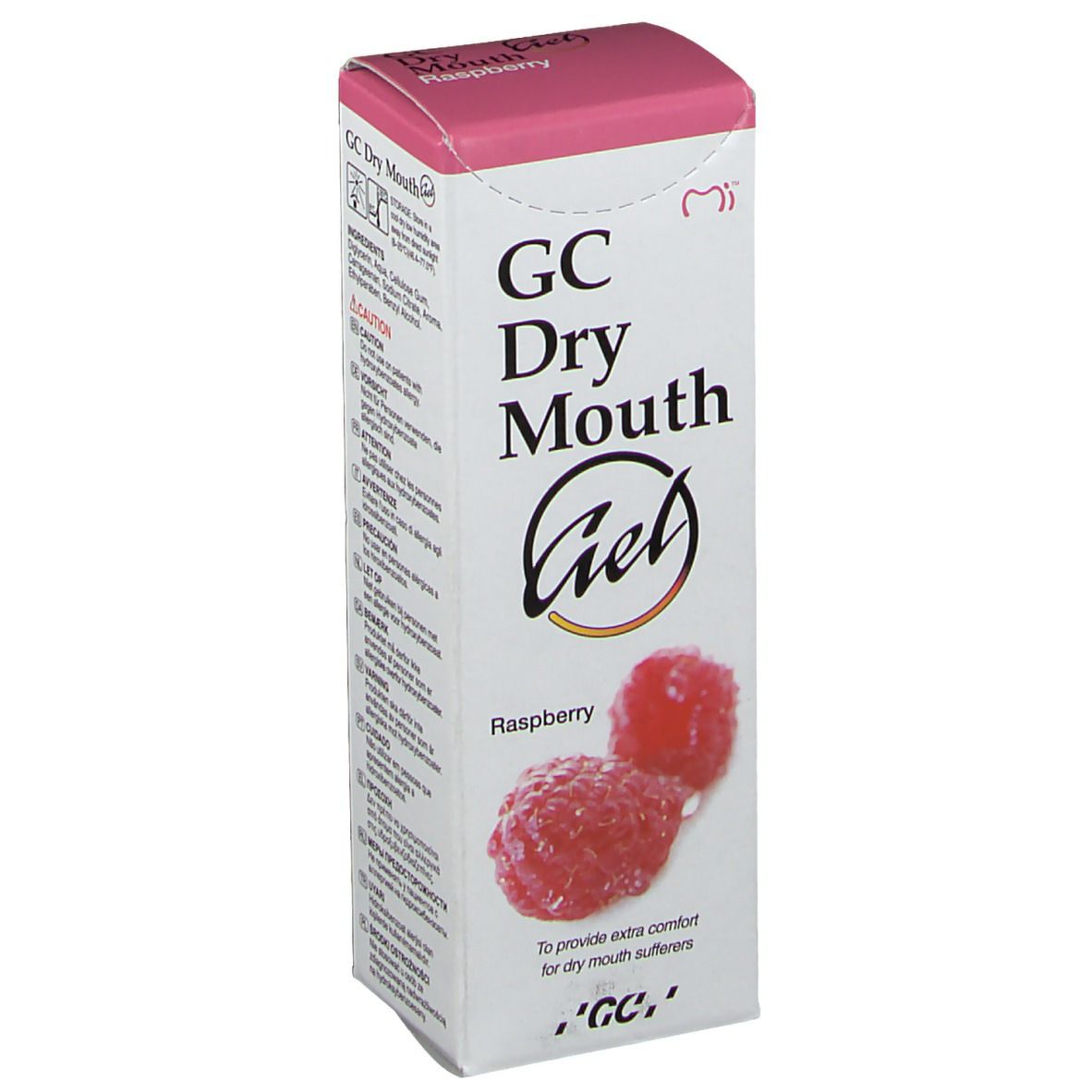 GC Dry Mouth Gel Himbeere