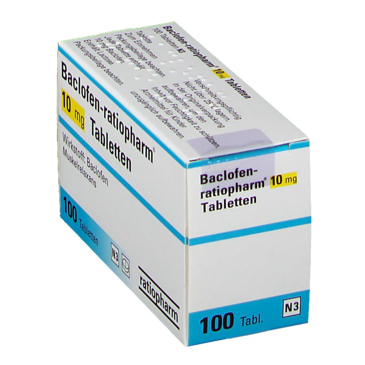 Baclofen-ratiopharm® 10 mg