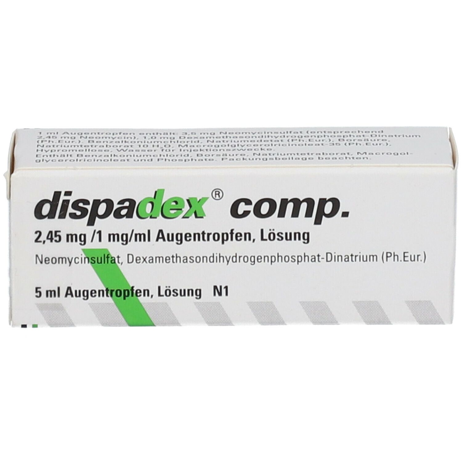 dispadex® comp. 2,45 mg/1 mg/ml