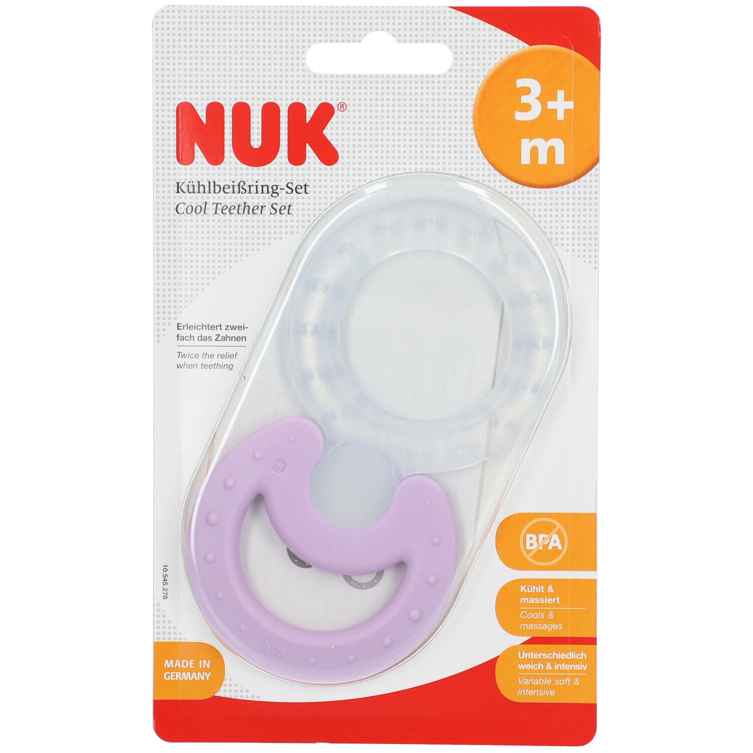 NUK® Kühlbeissring-Set (Farbe nicht wählbar)