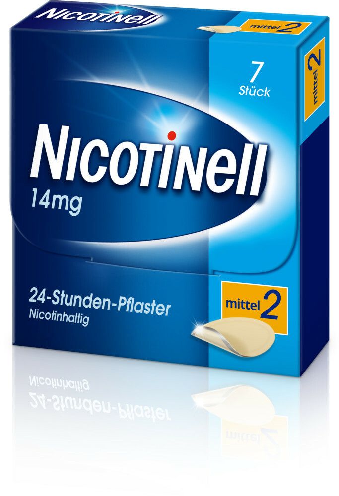 Nicotinell® 14 mg 24-Stunden-Pflaster 7 St - SHOP APOTHEKE
