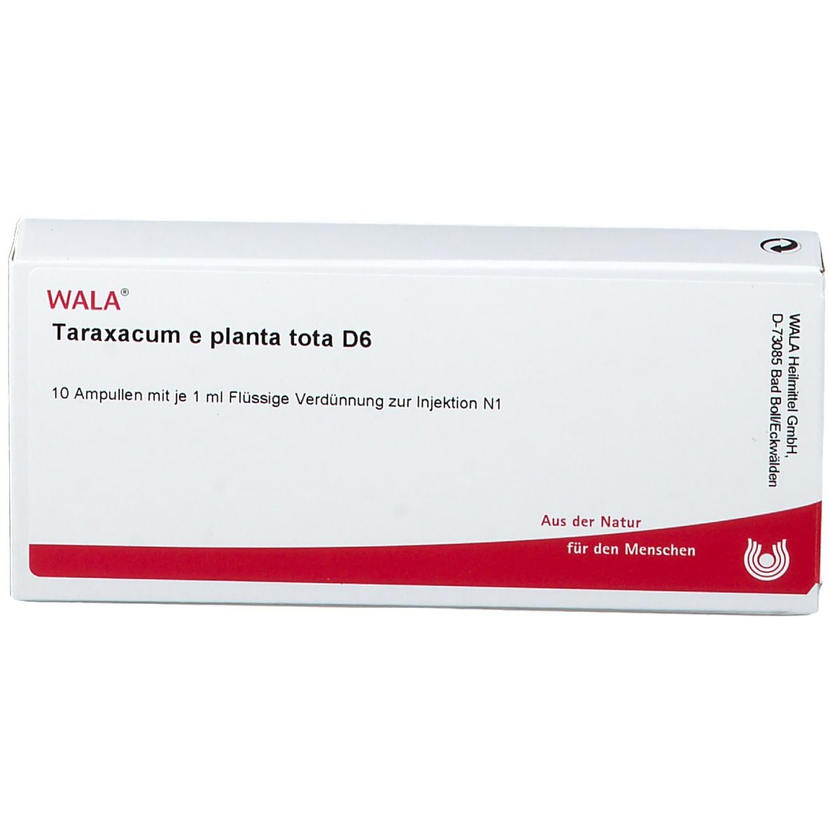WALA® Taraxacum e planta tota D 6