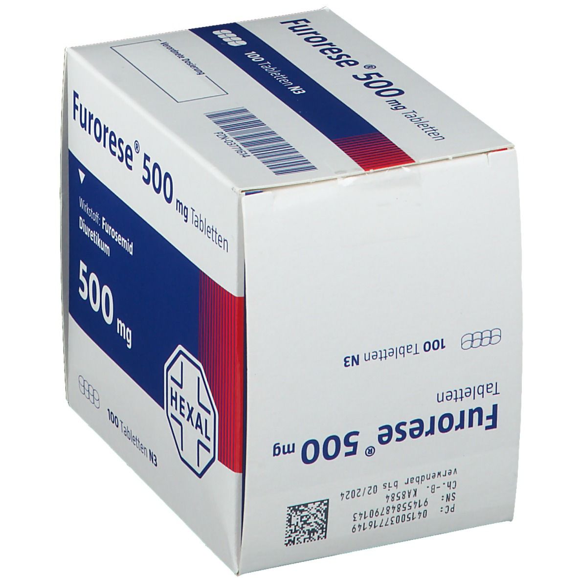 Furorese 500 mg Tabletten 100 St