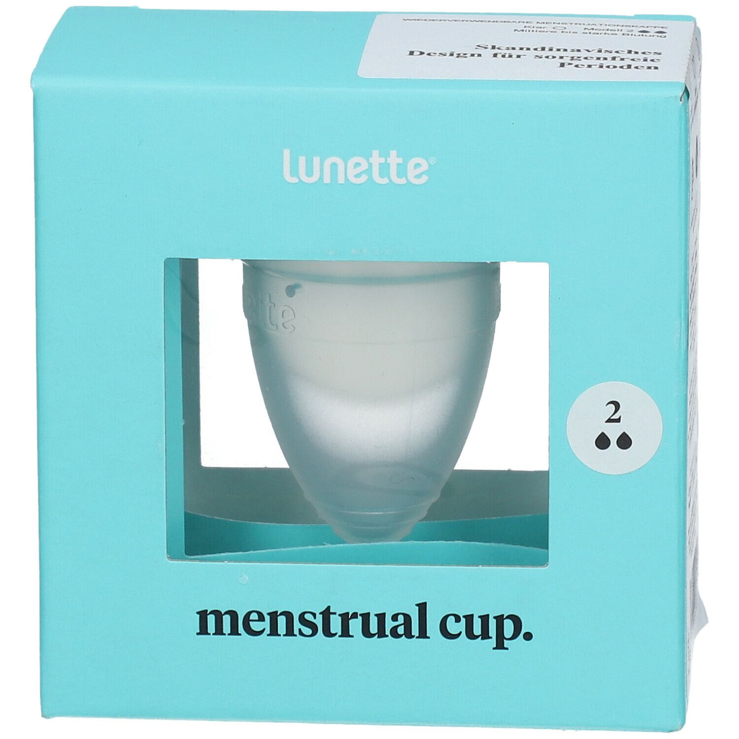 Lunette Menstruationskappe Modell 2 (Farbe nicht wählbar)