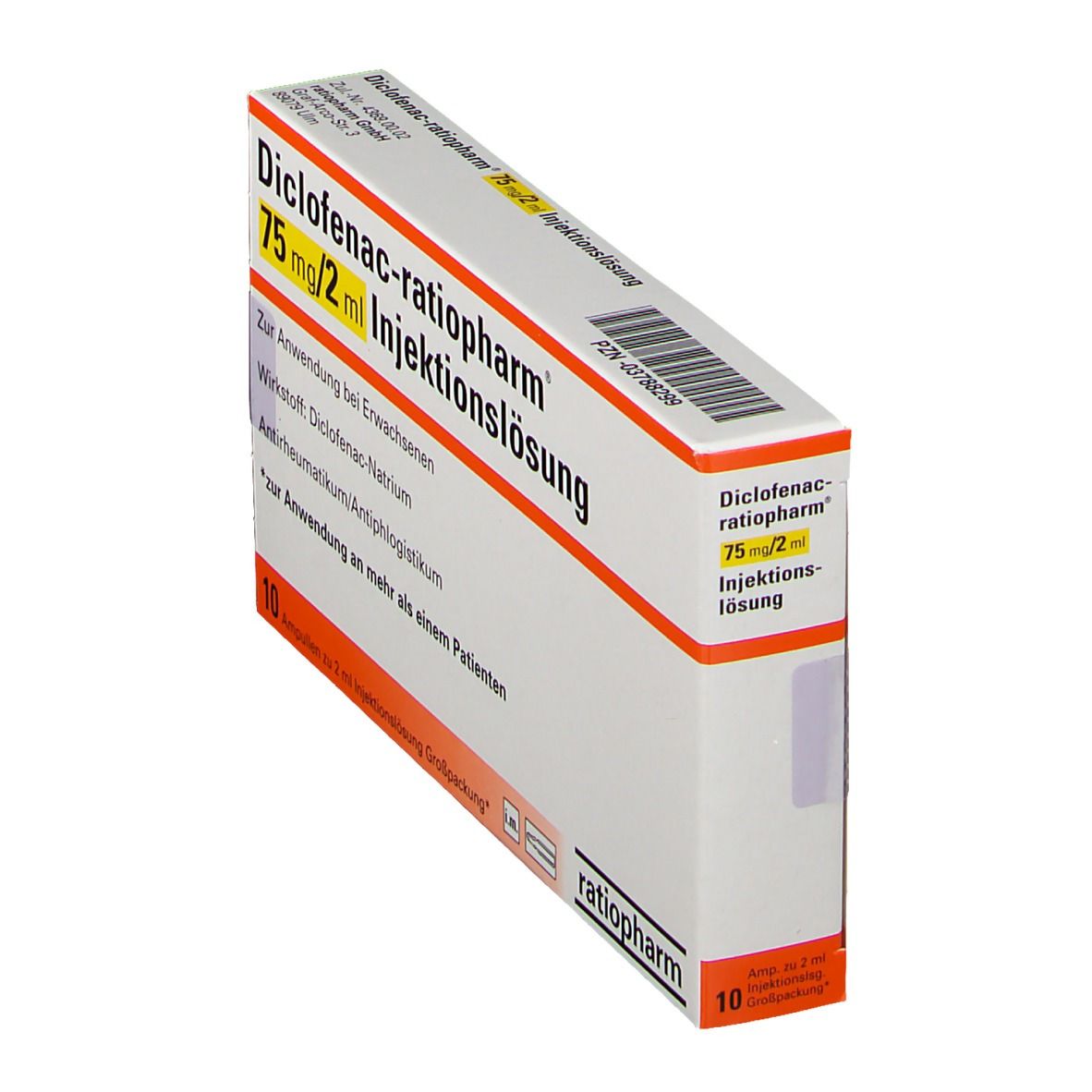 Diclofenac-ratiopharm® 75 mg/2 ml