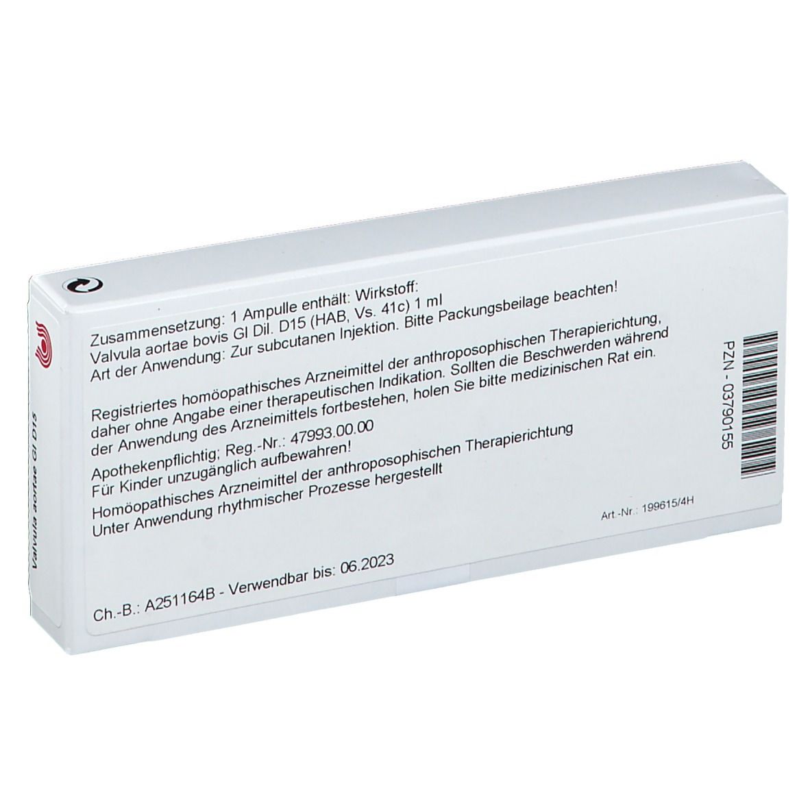 WALA® Valvula aortae Gl D 15