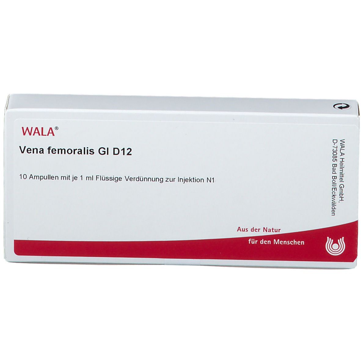 WALA® Vena femoralis Gl D 12