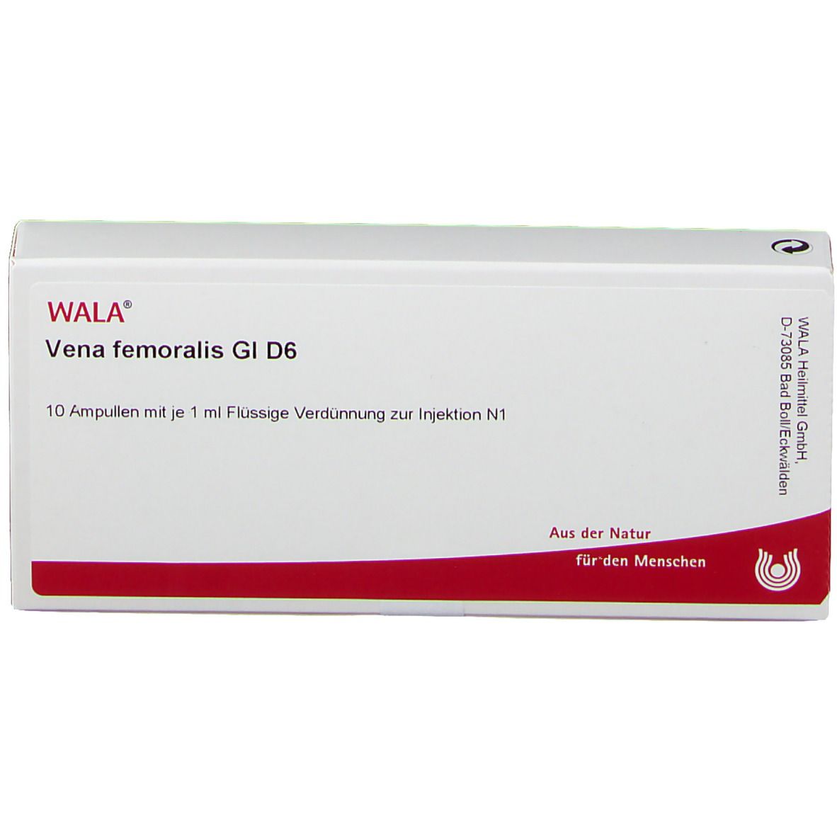 WALA® Vena femoralis Gl D 6