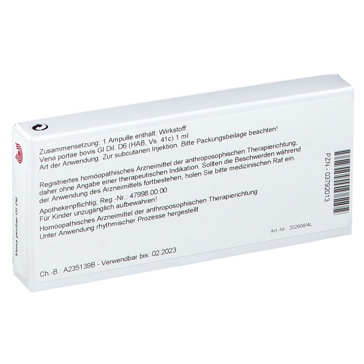 WALA® Vena portae Gl D 6