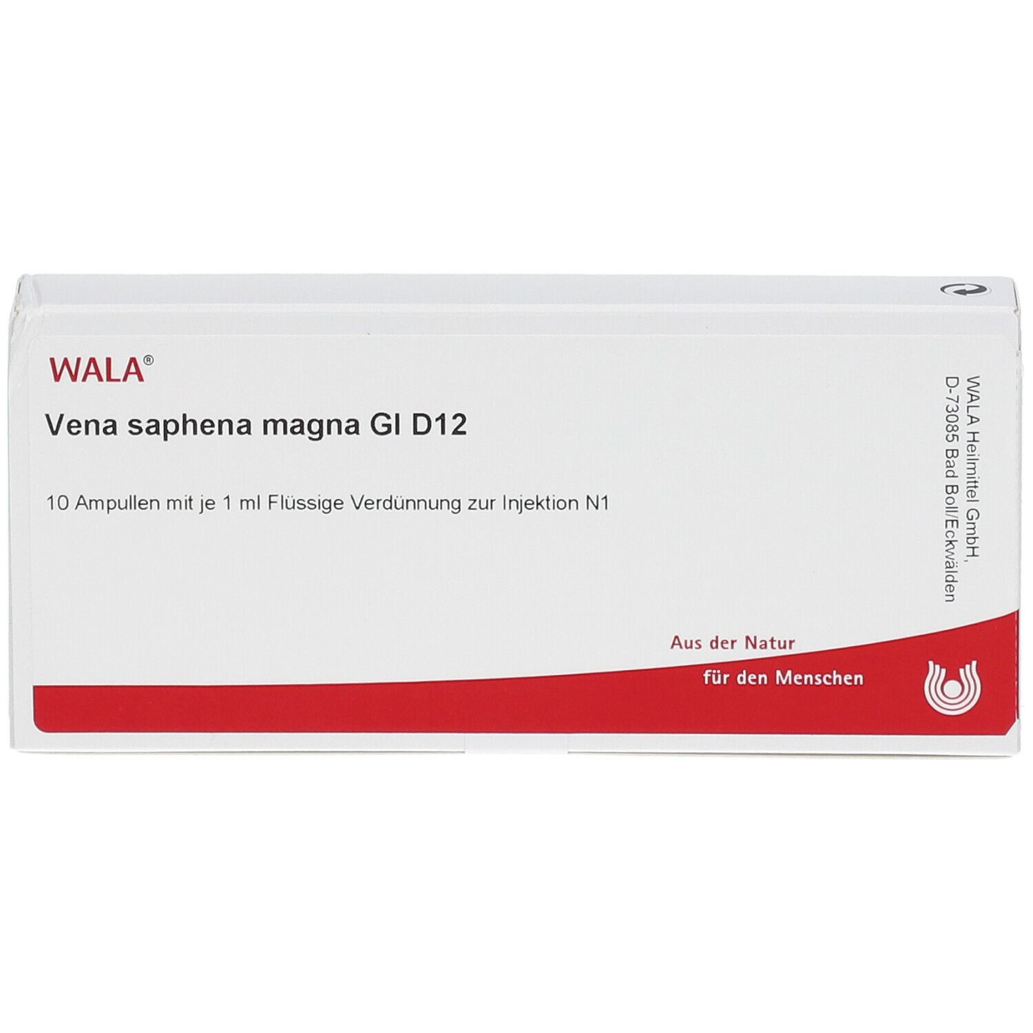 WALA® Vena saphena magna Gl D 12