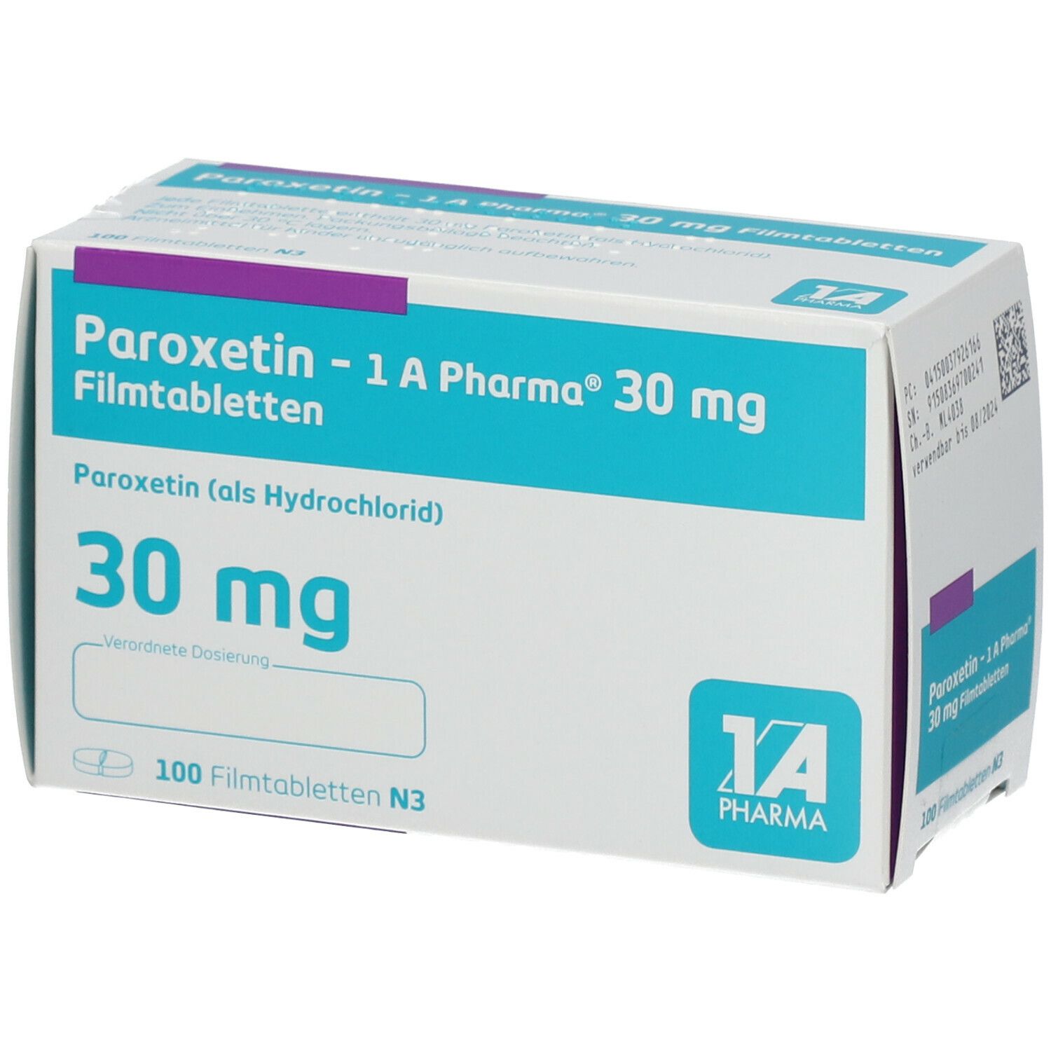 Paroxetin 1A Pharma® 30Mg