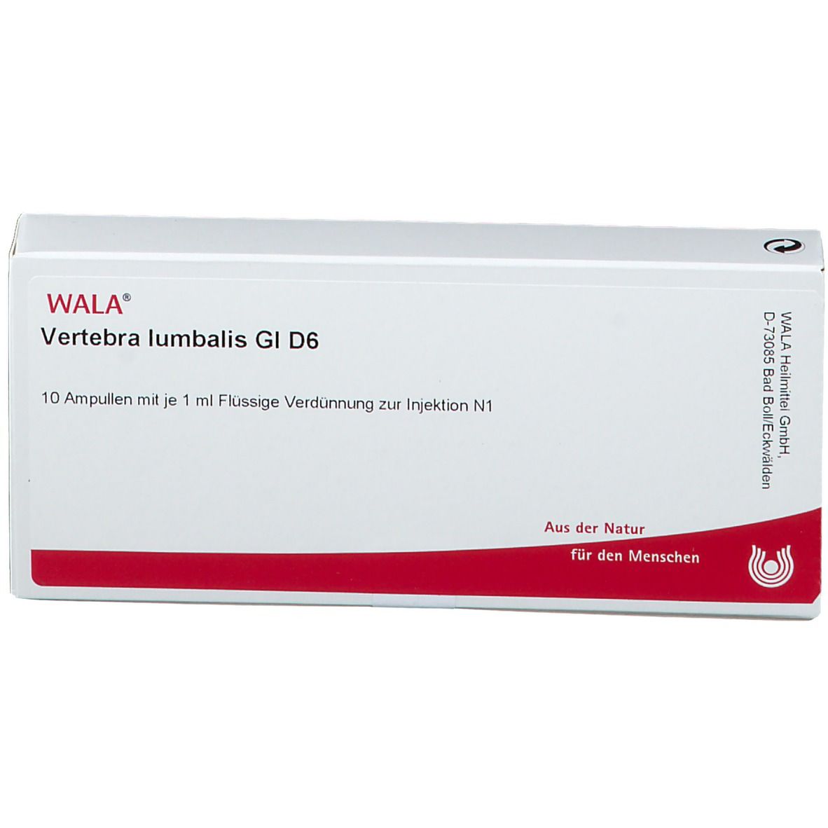 WALA® Vertebra lumbalis Gl D 6
