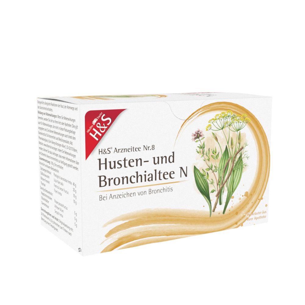 H&S Husten- und Bronchialtee N Nr. 8