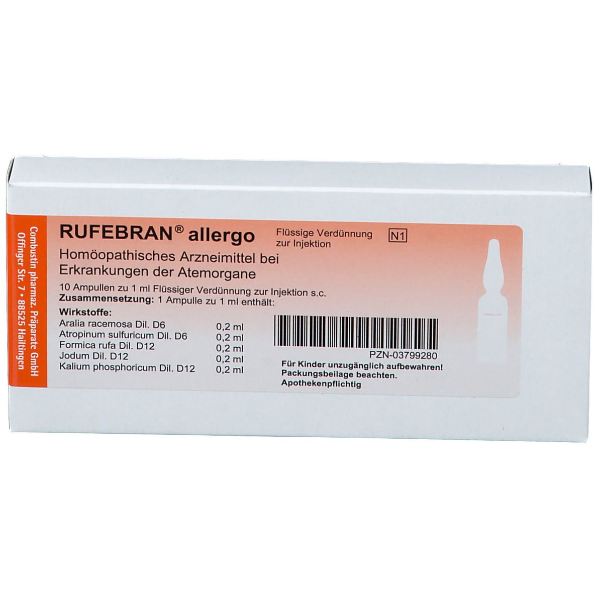 RUFEBRAN® allergo Ampullen