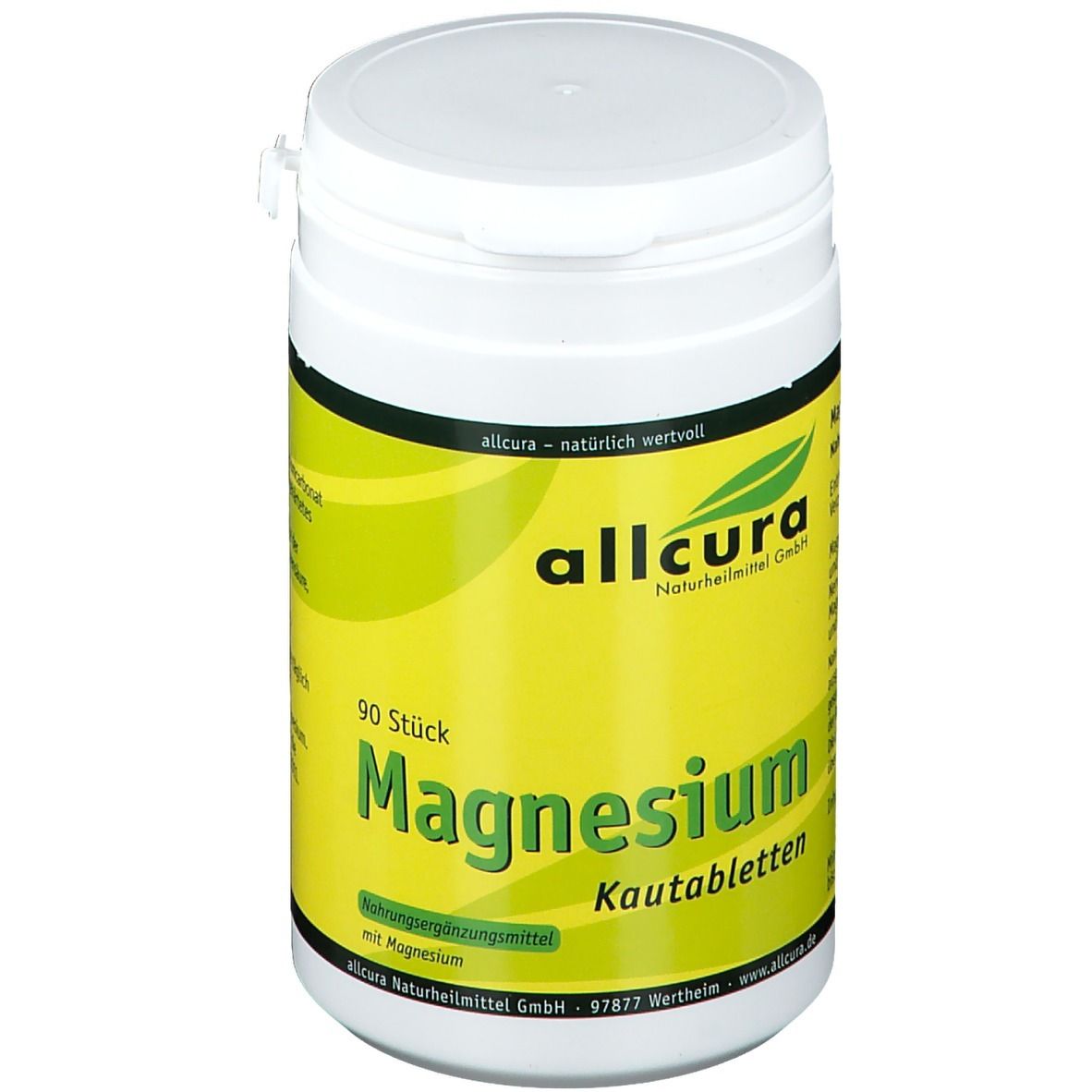 Magnesium Kautabletten ohne Zu