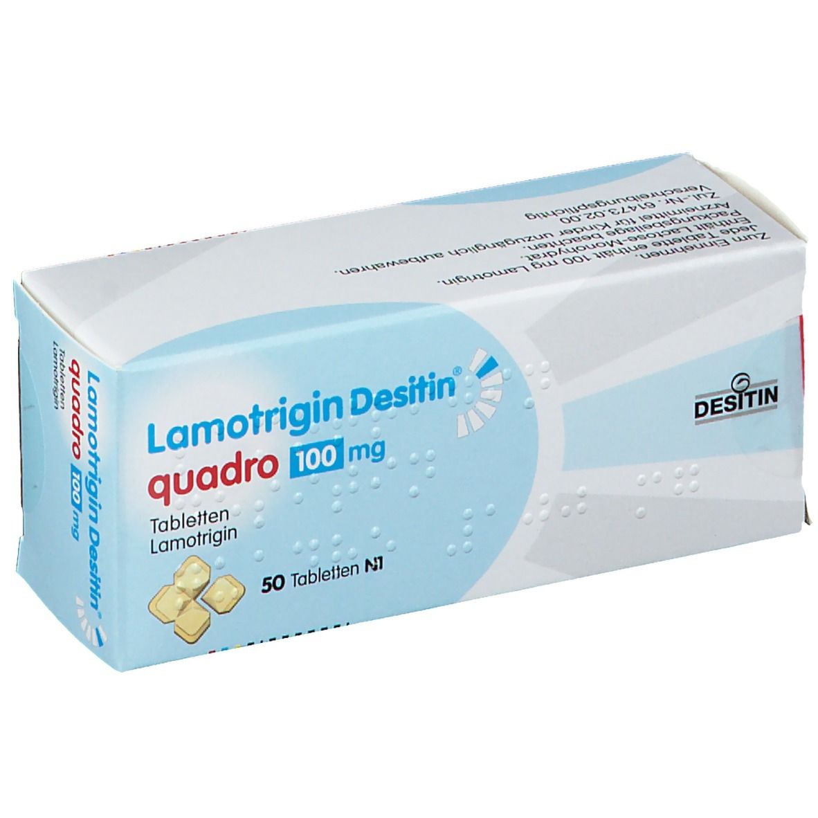 Lamotrigin Desitin® quadro 100 mg