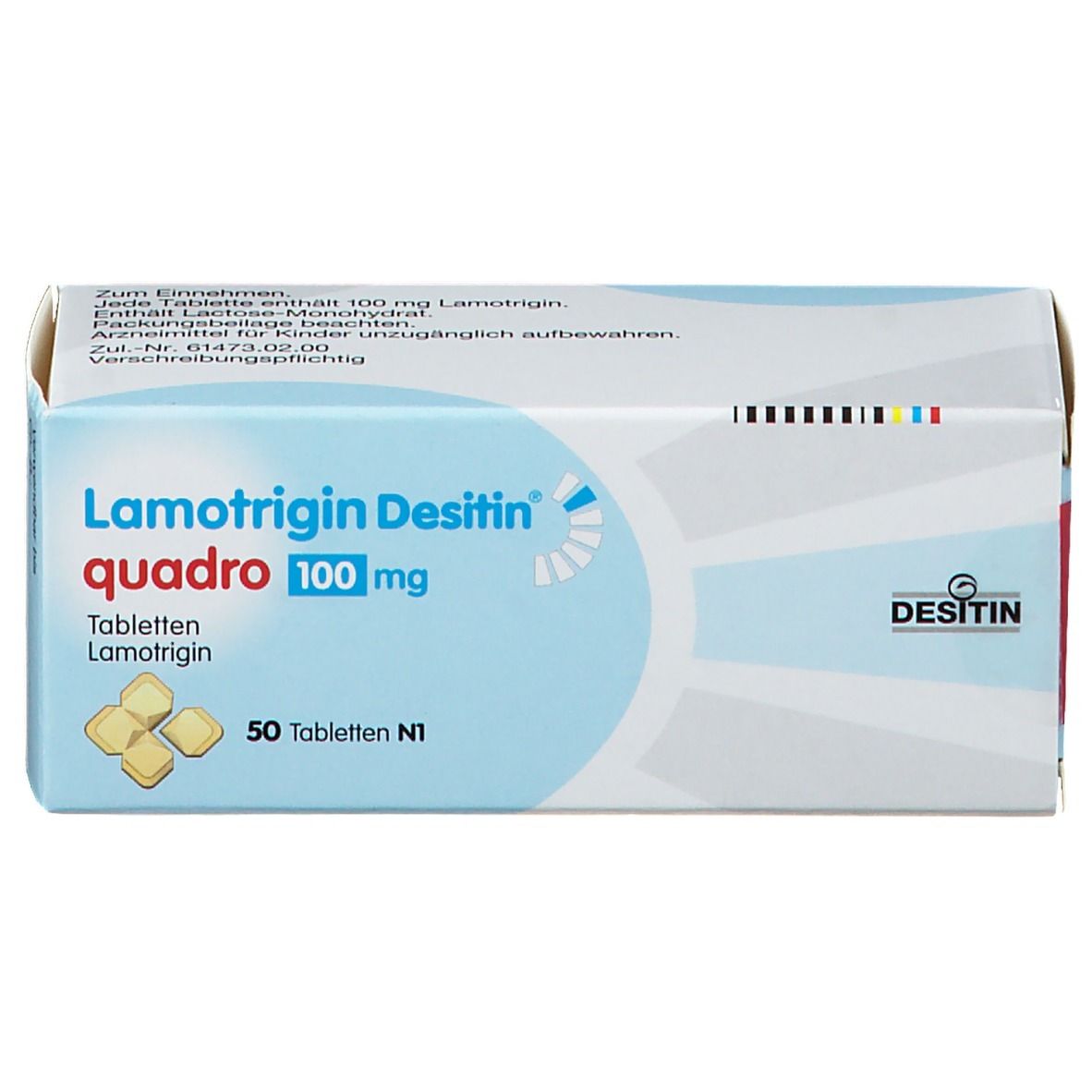 Lamotrigin Desitin® quadro 100 mg