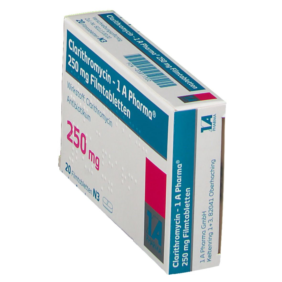 Clarithromycin 1A Ph 250Mg