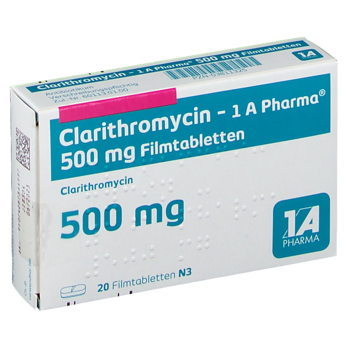 Clarithromycin 1A Ph 500Mg