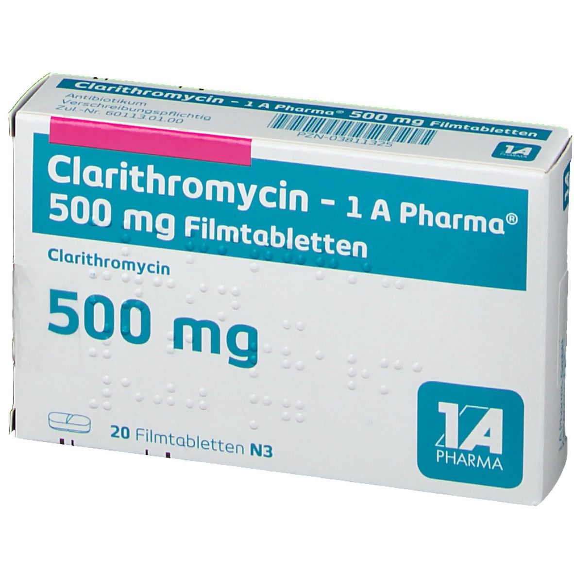 Clarithromycin 1A Ph 500Mg