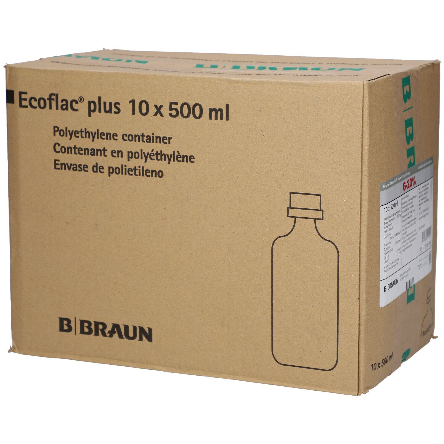 Glucose 20 % B.Braun