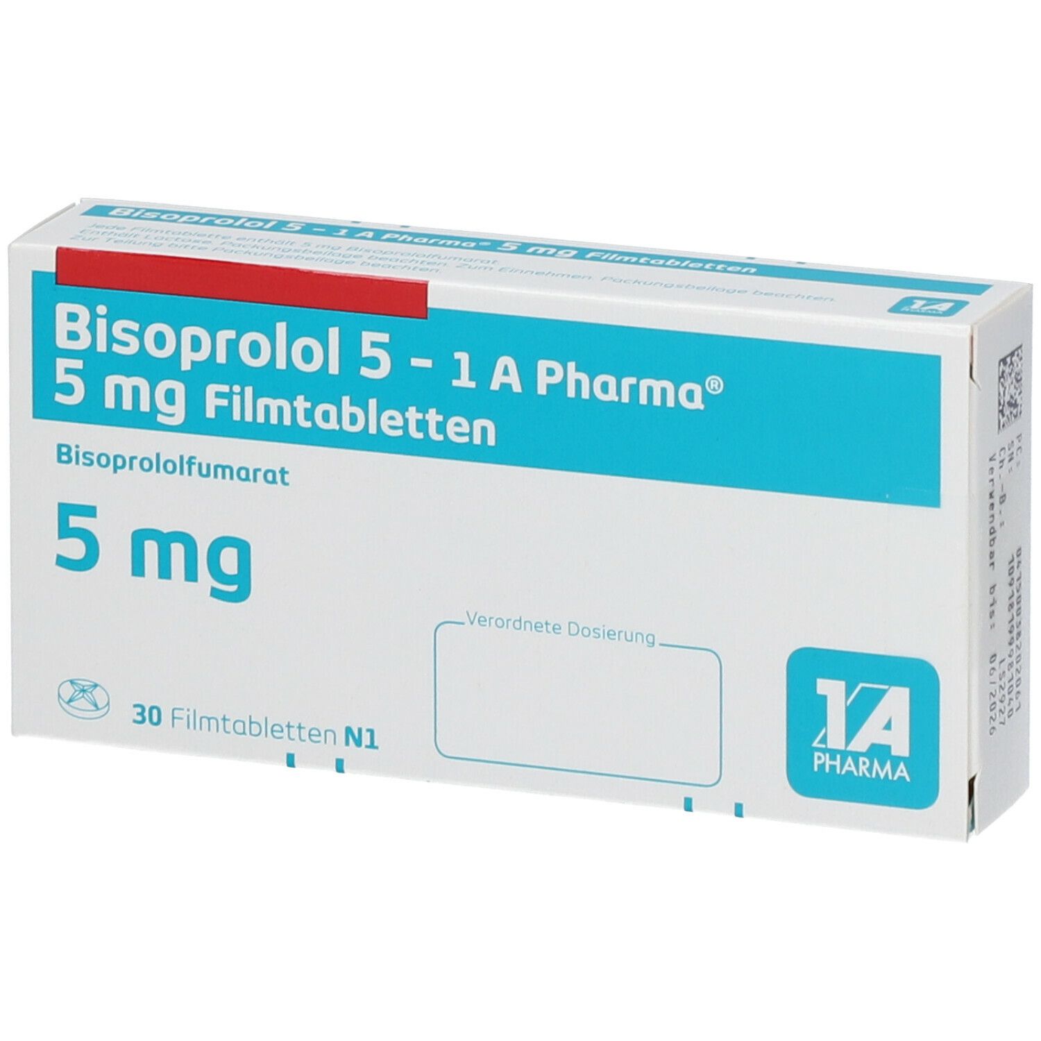 Bisoprolol 5-1A Pharma Filmtabletten 30 St