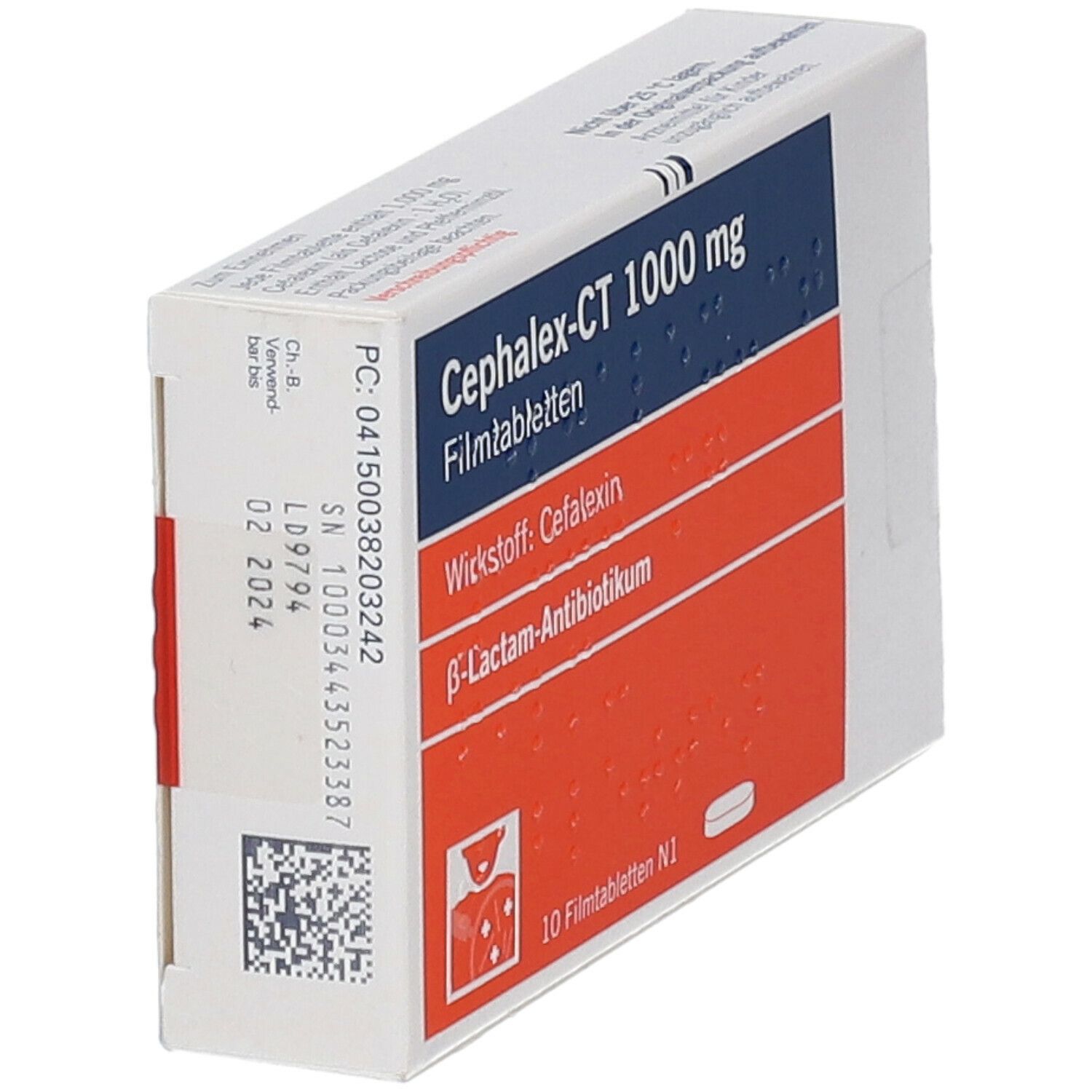 Cephalex-Ct 1000 mg Filmtabletten 10 St