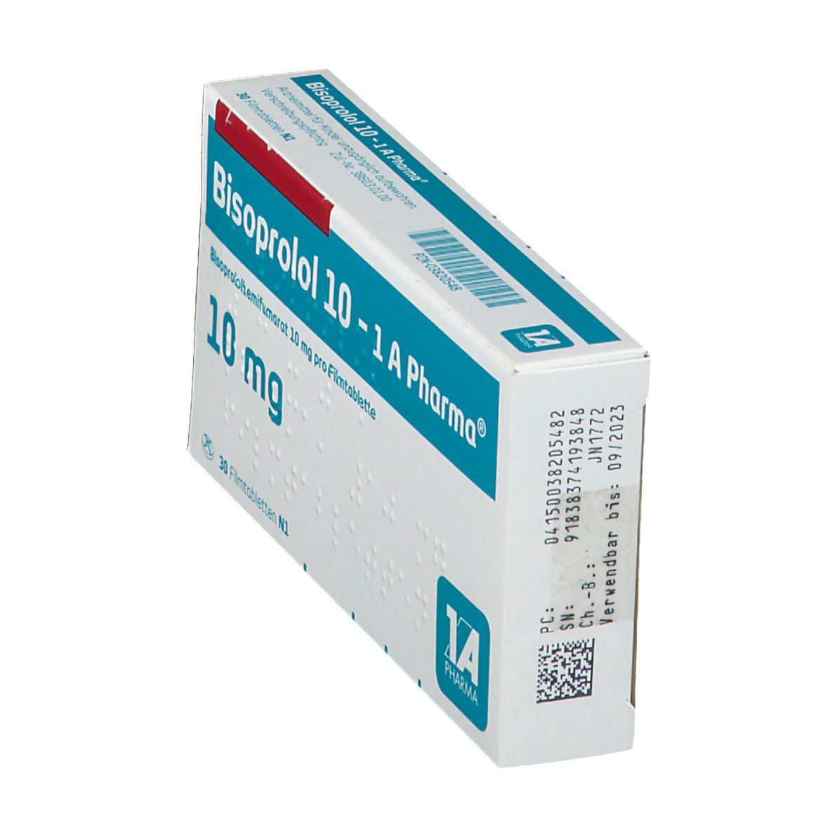 Bisoprolol 10-1A Pharma Filmtabletten 30 St