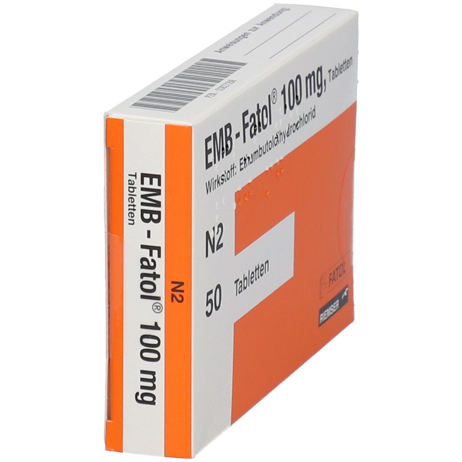 EMB Fatol 100 mg Tabletten 50 St