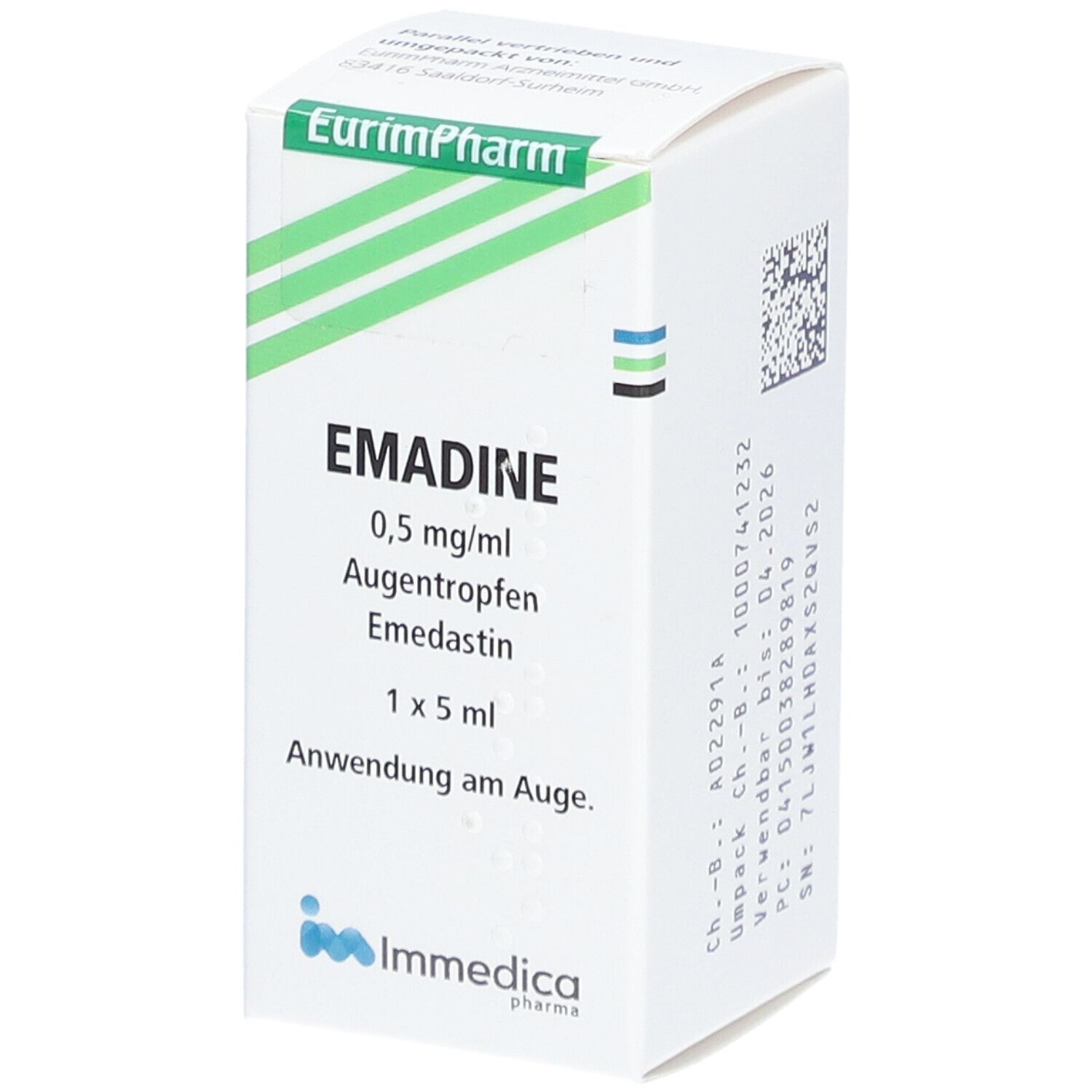 EMADINE 0,5 mg/ml