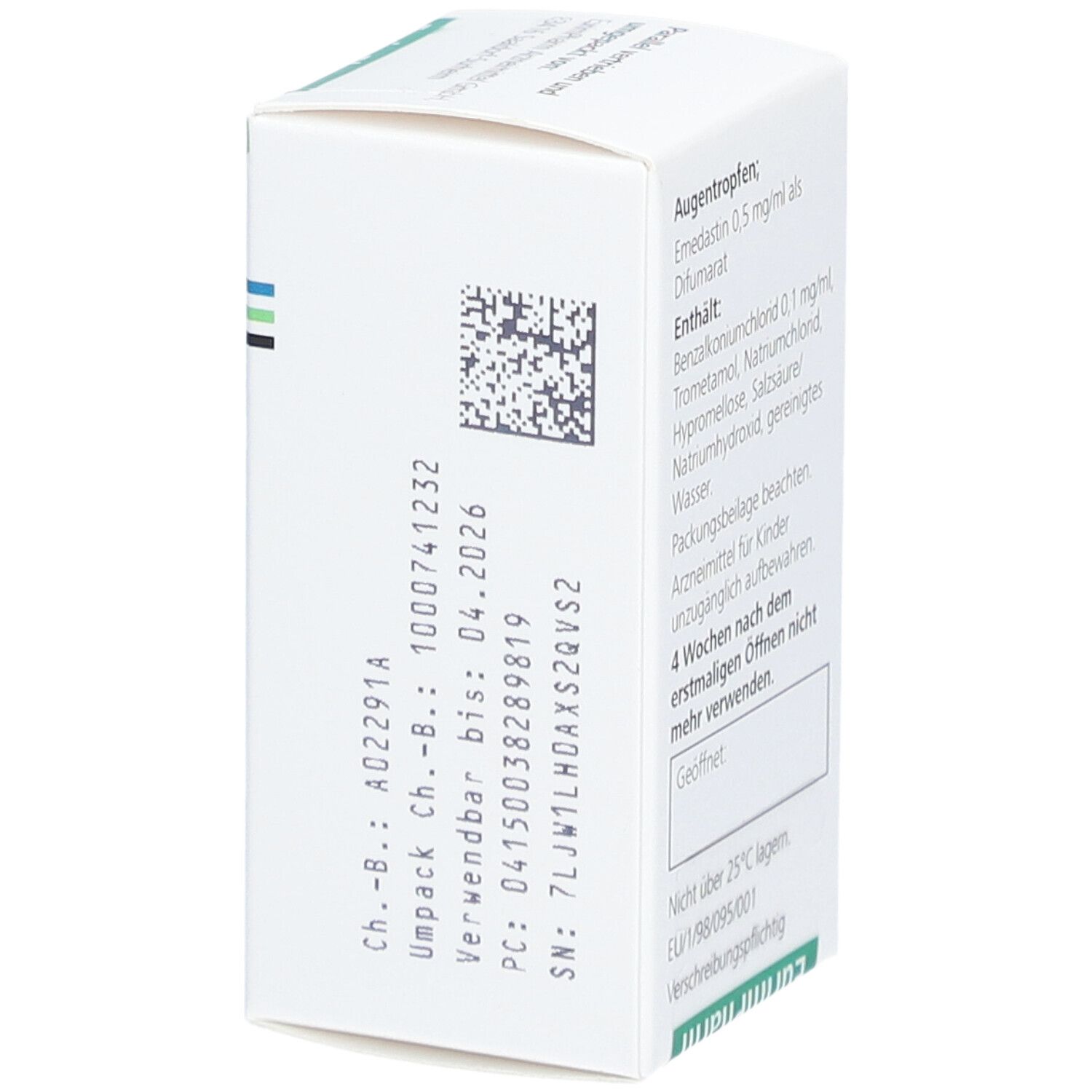 EMADINE 0,5 mg/ml