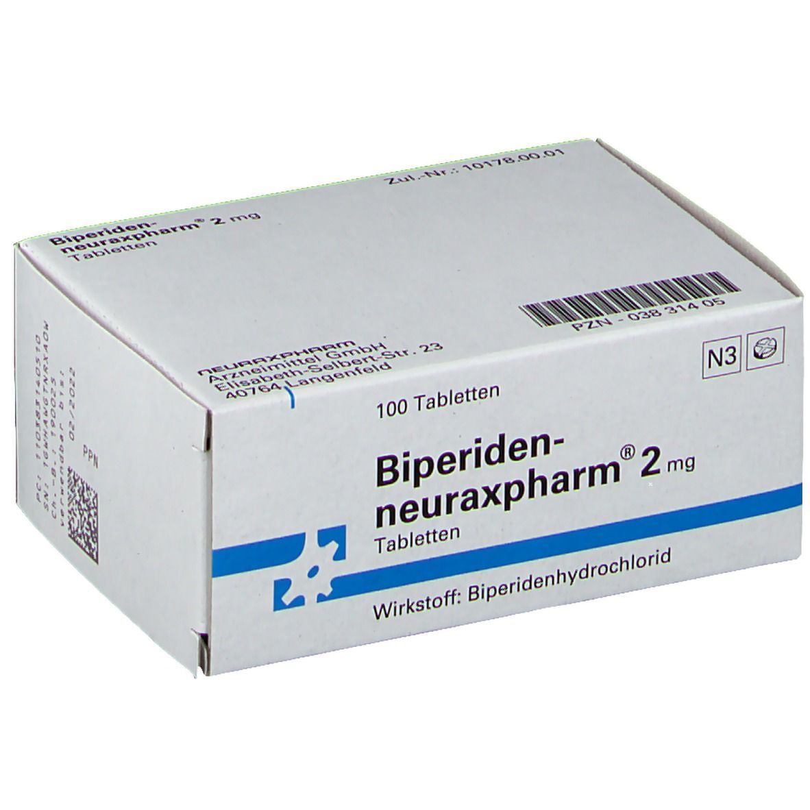 Biperiden-neuraxpharm® 2 mg
