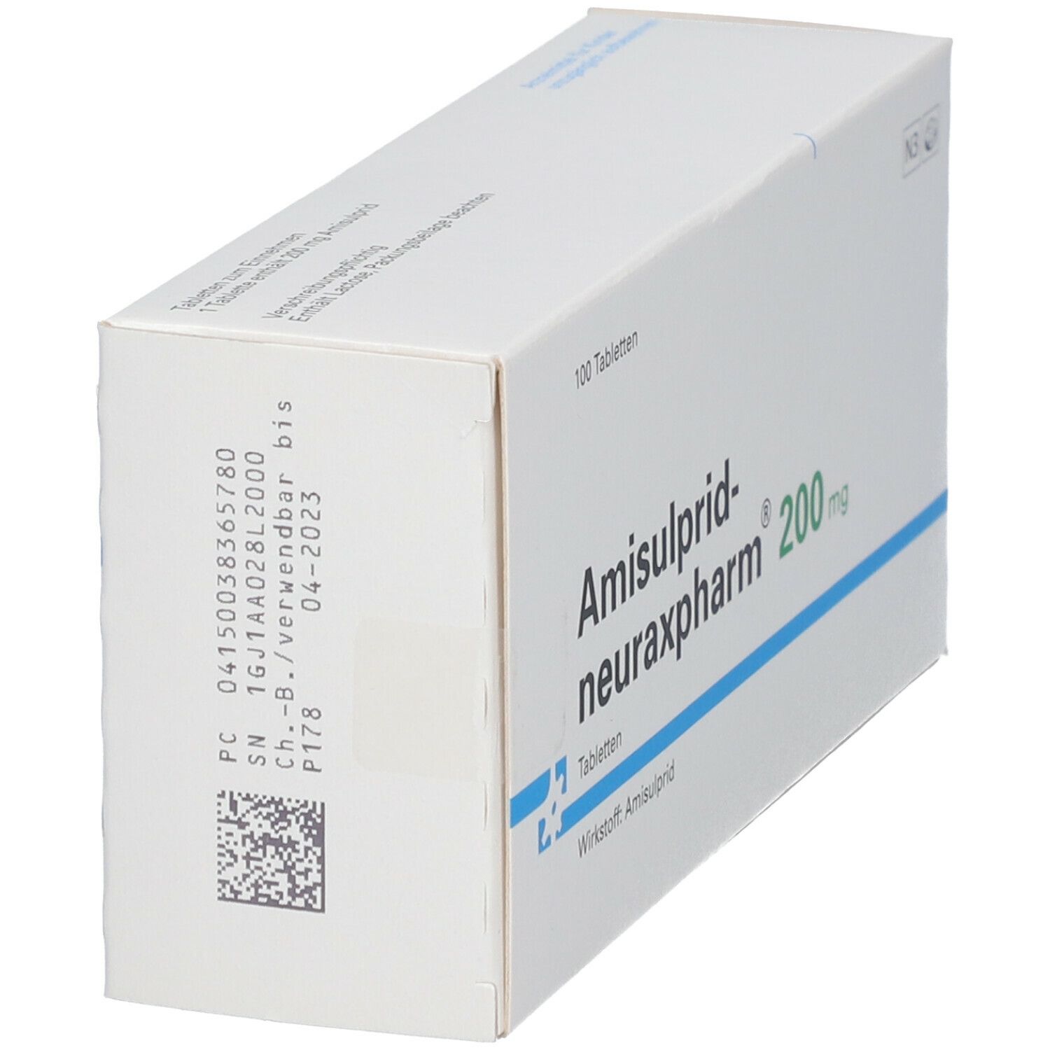 AMISULPRID-neuraxpharm 200 mg Tabletten 100 St