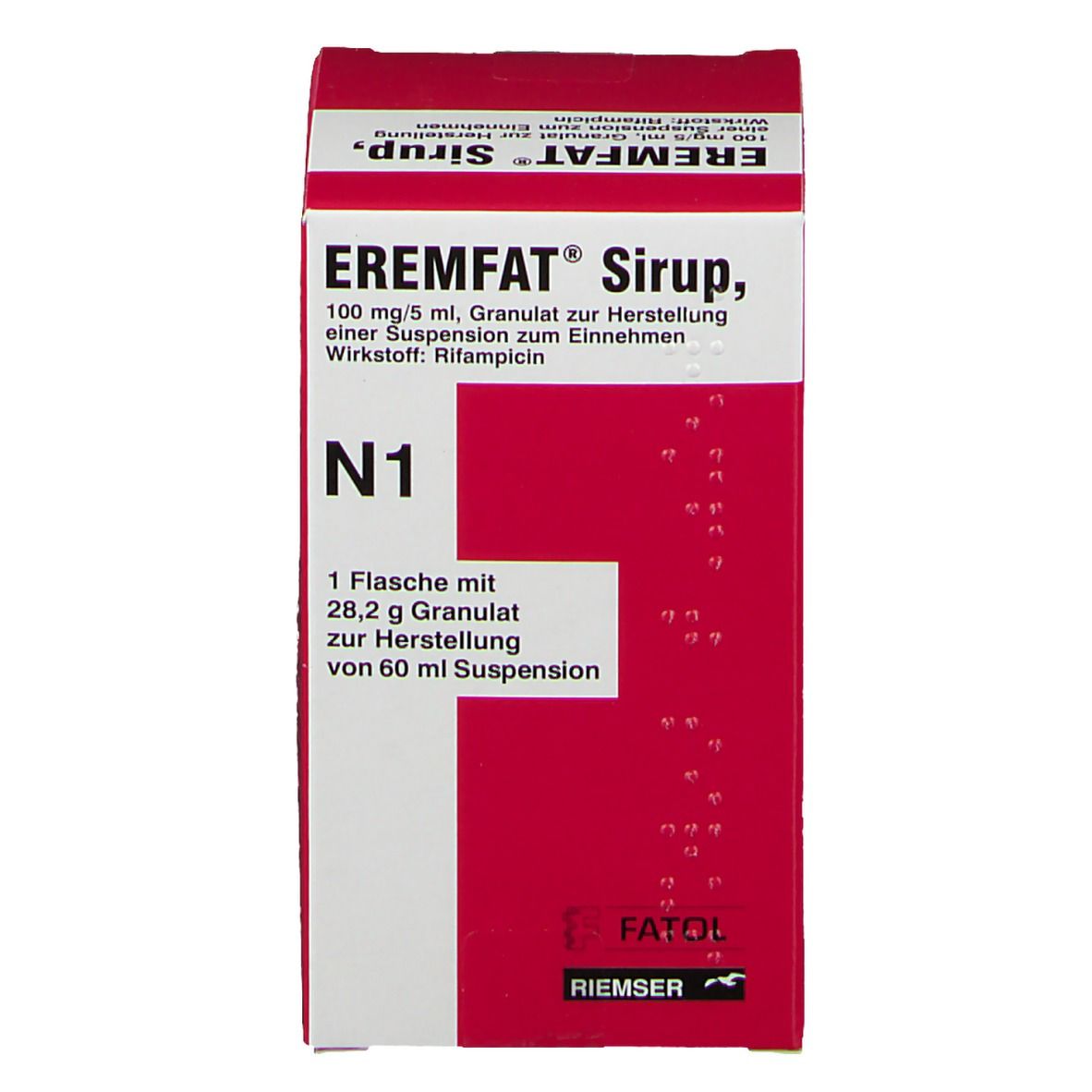 EREMFAT® Sirup 100 mg/5 ml