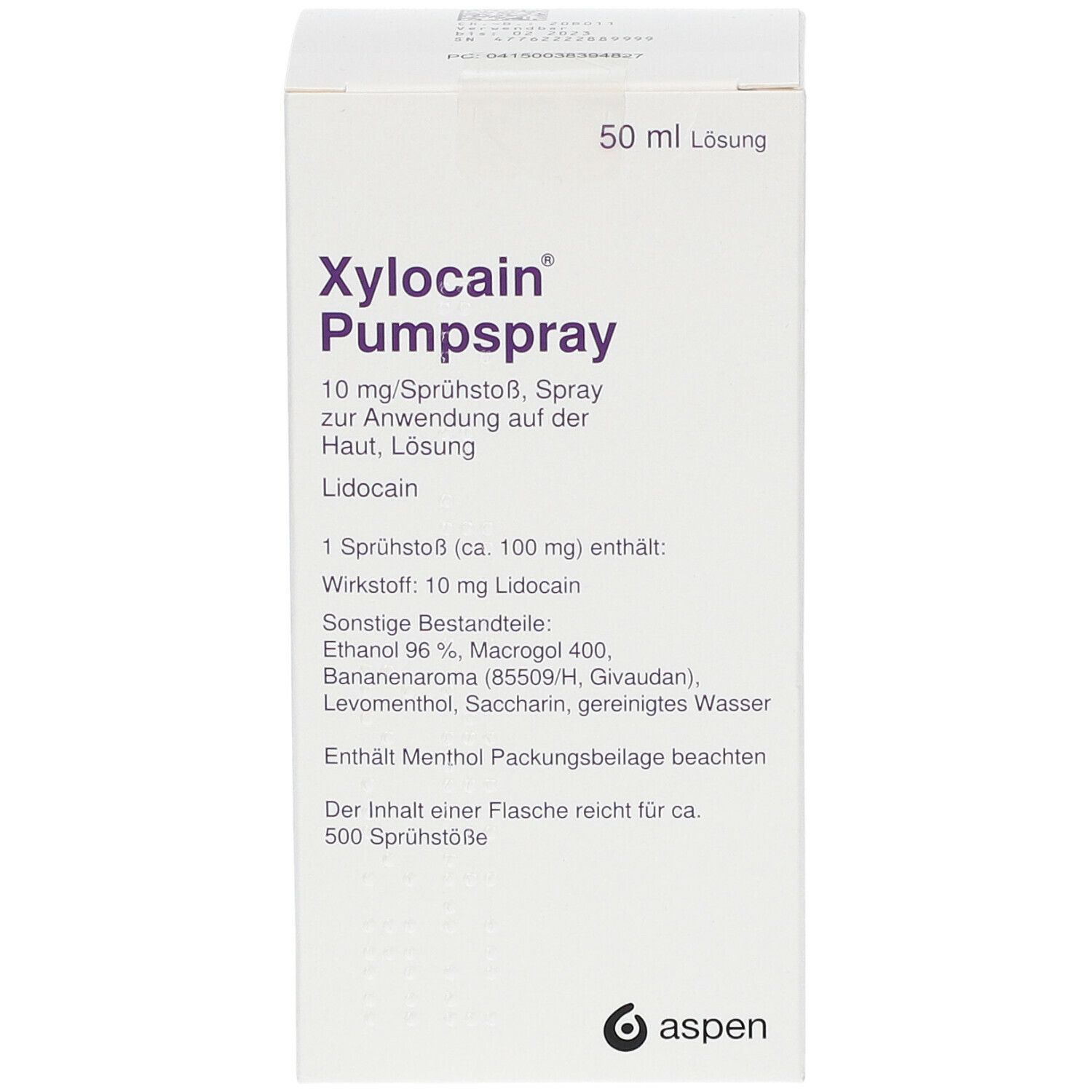 Xylocain® Pumpspray