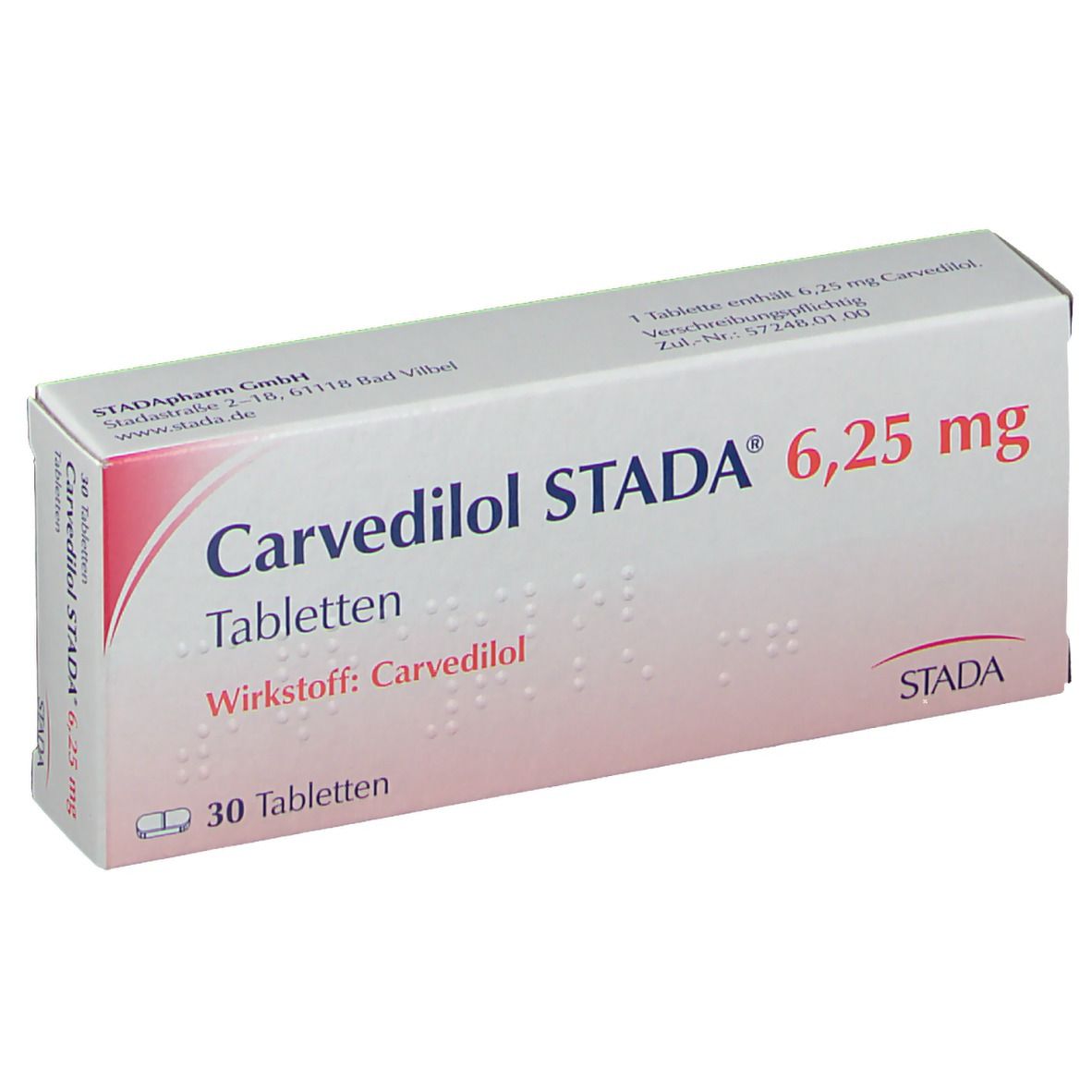 Carvedilol STADA® 6,25 mg