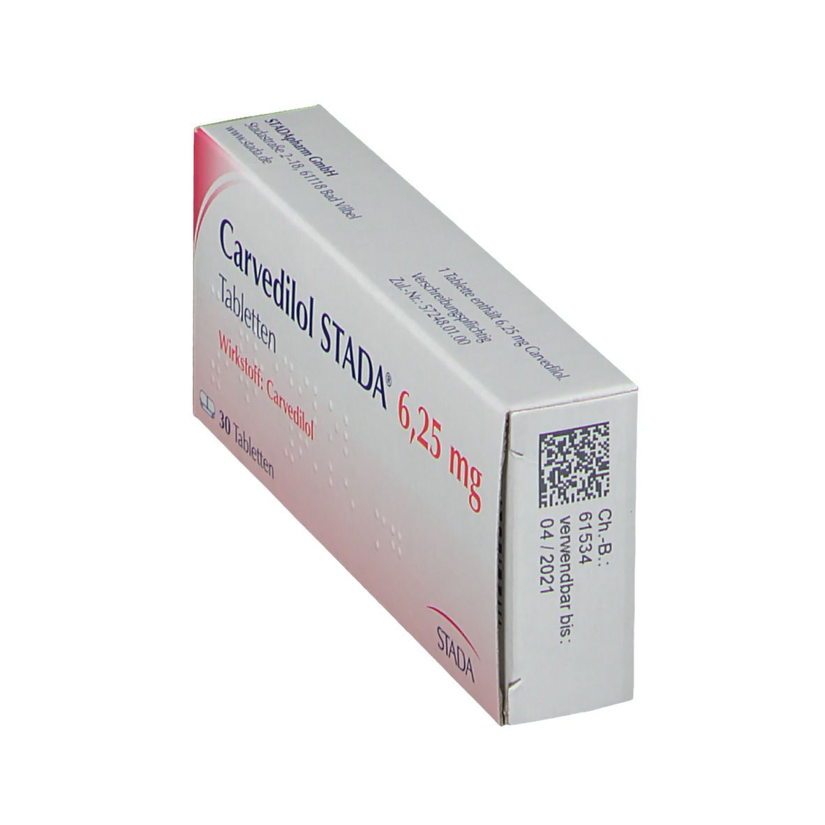 Carvedilol STADA® 6,25 mg