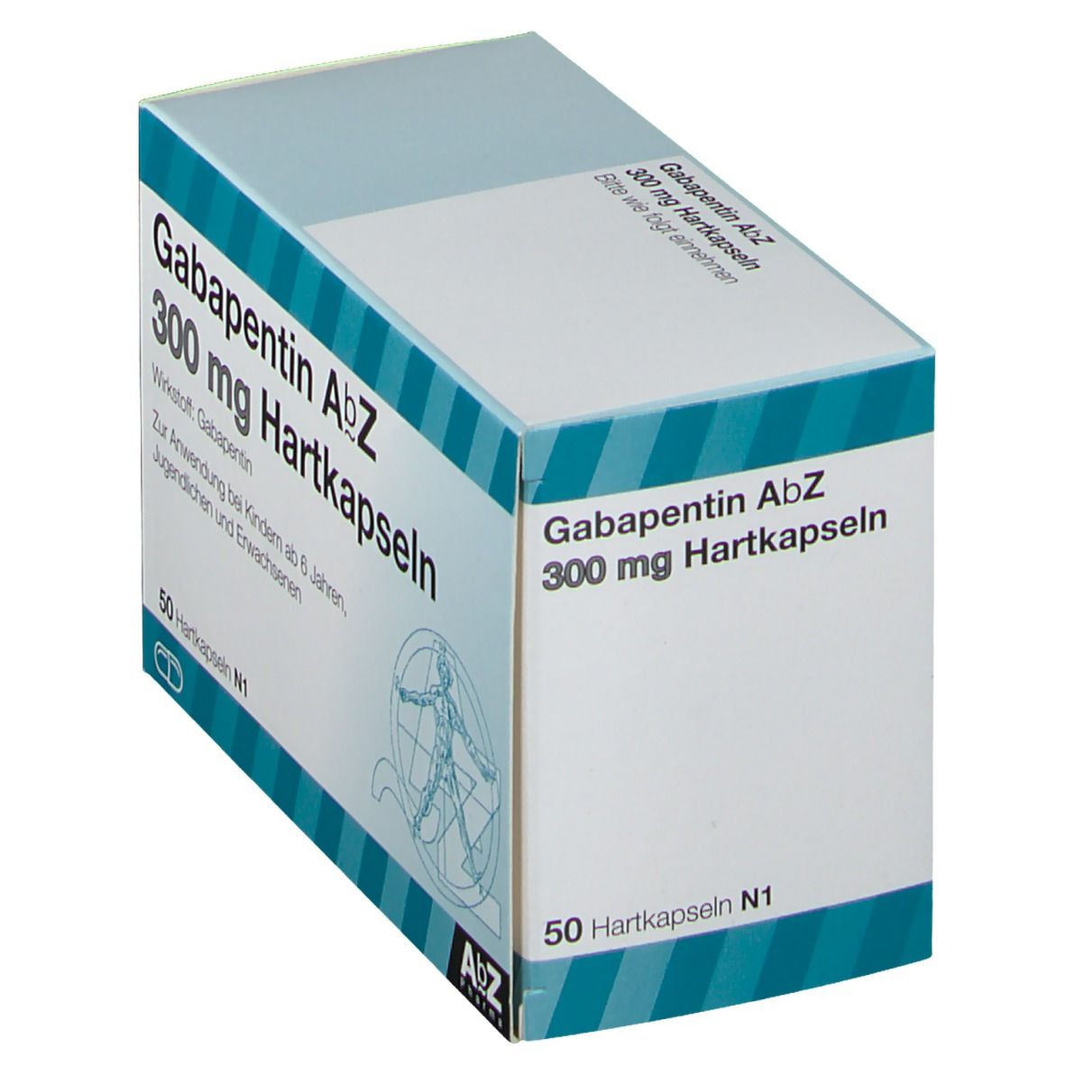 Gabapentin AbZ 300 mg Hartkapseln 50 St