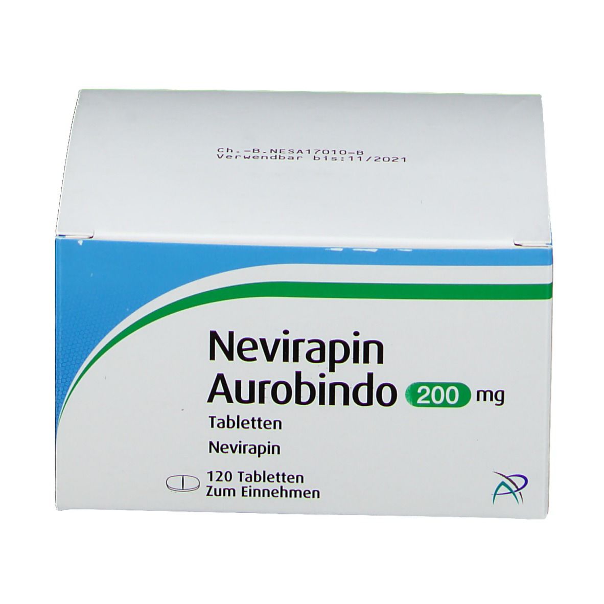 Nevirapin Aurobindo 200 mg Tabletten 120 St