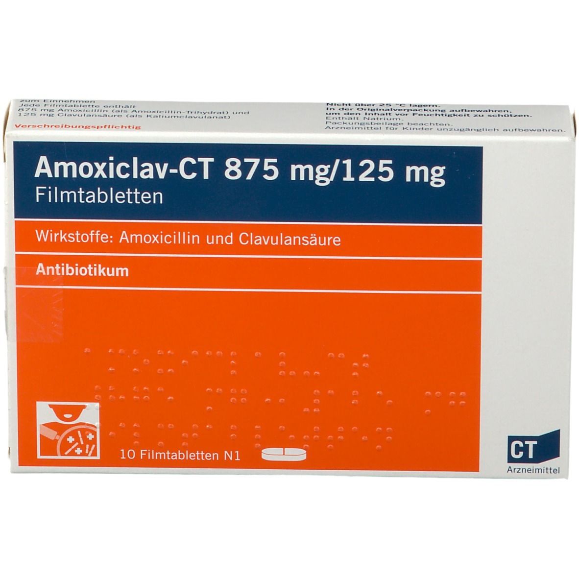Amoxiclav-CT 875 mg/125 mg