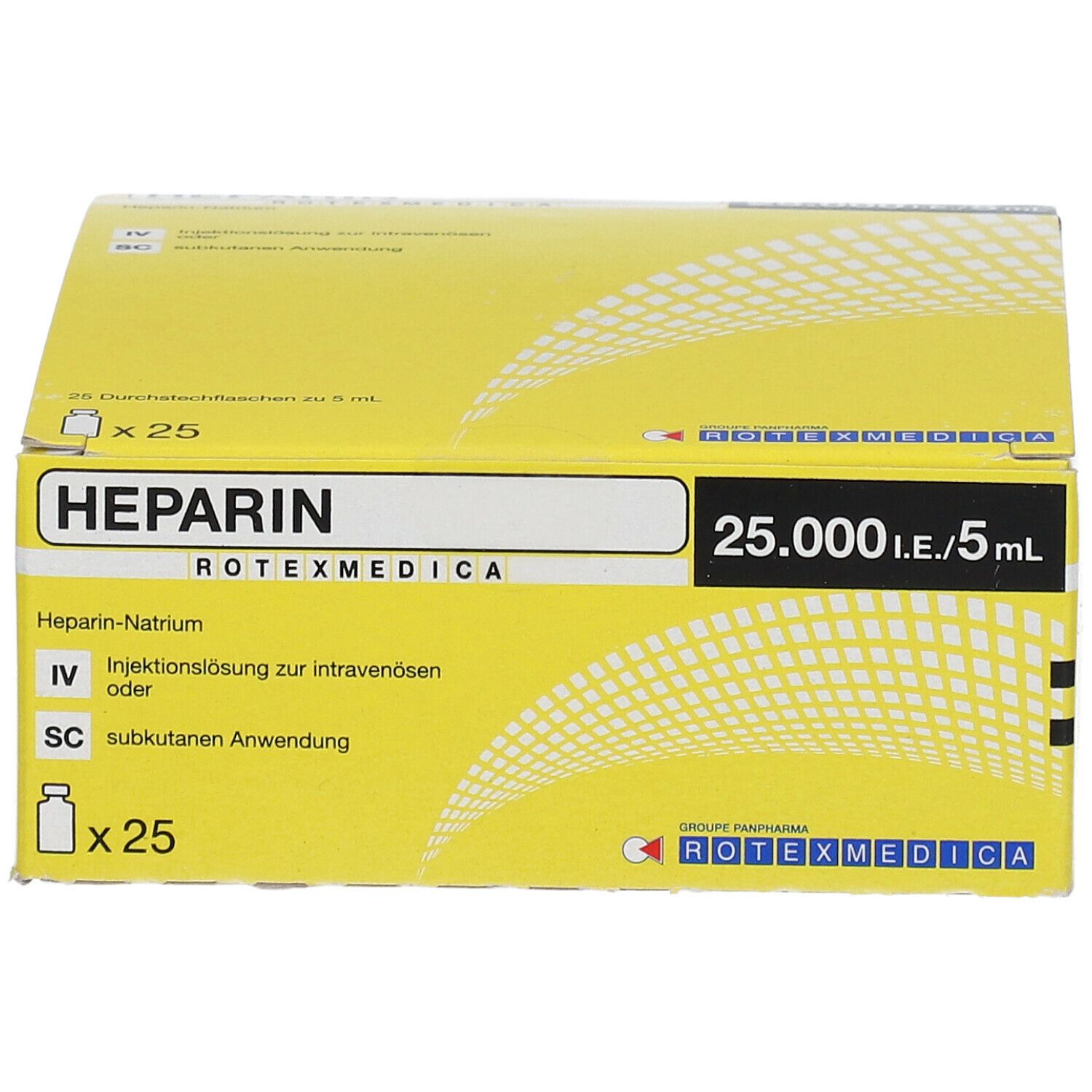 Heparin-Rotexmedica 25.000 I.E./5 ml