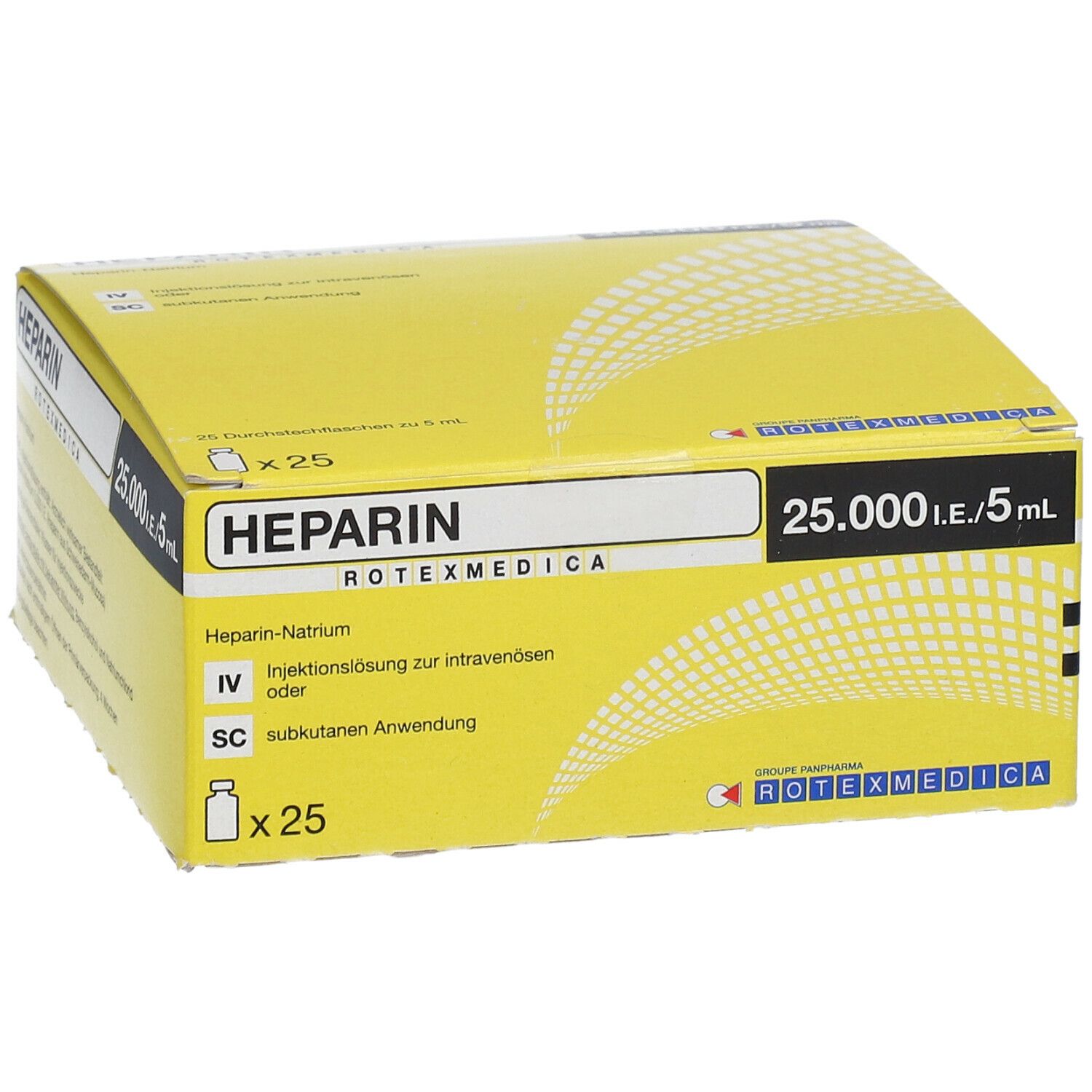 Heparin-Rotexmedica 25.000 I.E./5 ml