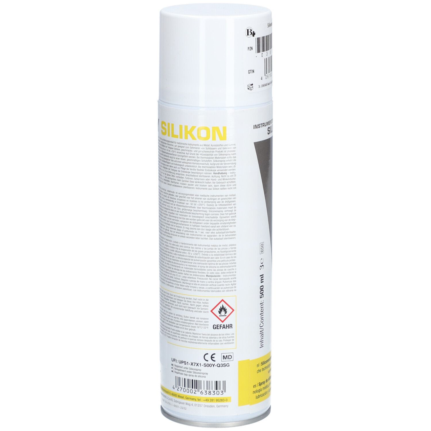 Silikonspray 500 ml Spray