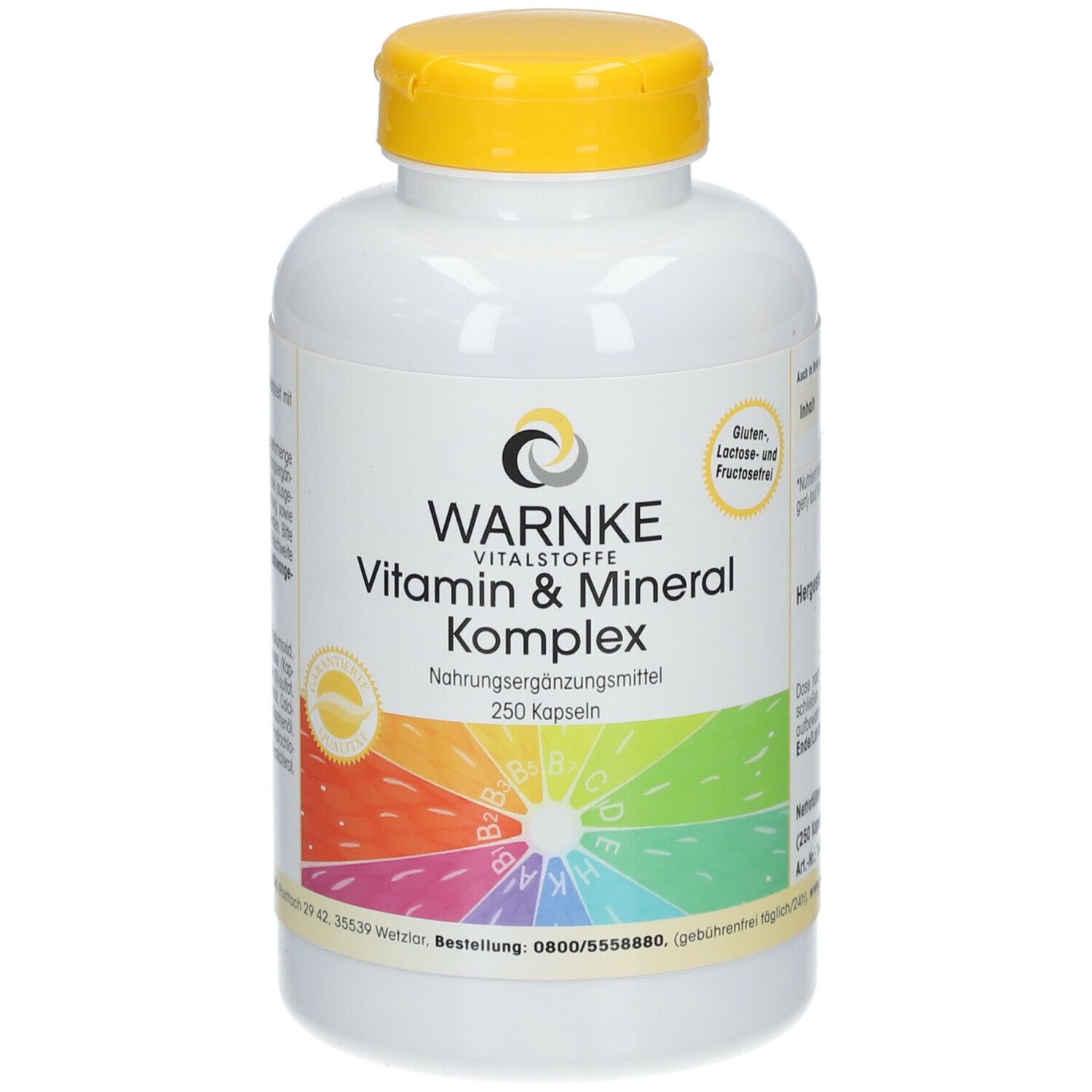 WARNKE Vitamin & Mineral Komplex 250 St - Shop Apotheke